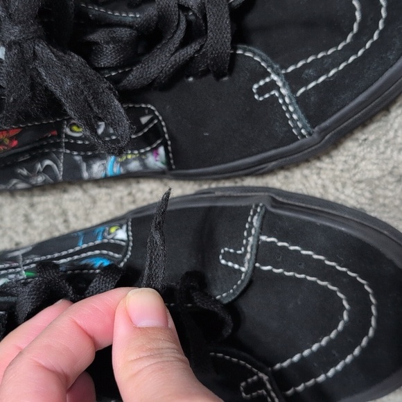 Vans x Disney Sk8-Hi Top Sneakers Villains Women's Size 6 Boys 4.5 - Picture 12 of 12